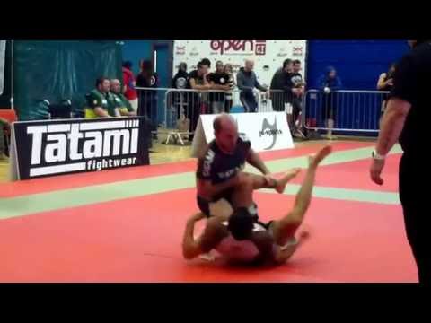Rogerio De Lima vs Luke Spencer - IBJJF London Open No-Gi 2015 - Brown Master 1 - Middle