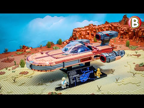 Vidéo LEGO Star Wars 75341 : Landspeeder de Luke Skywalker UCS
