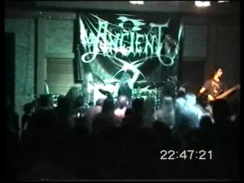 Ancient  live - Lord Kaiaphas guest appearance Thessaloniki 2003 - Part 1