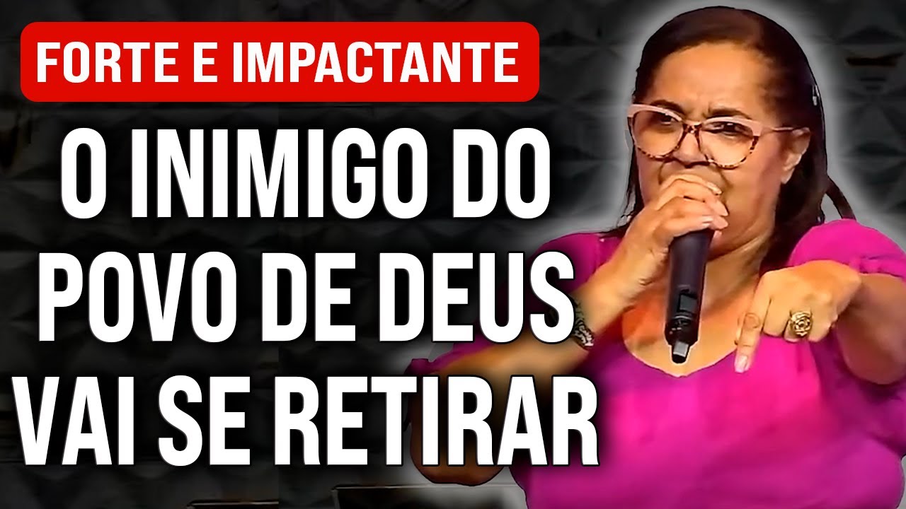 Miss Cristina Maranhão: O INIMIGO DO POVO DE DEUS VAI SE RETIRAR |  Pregação Evangelica 2024