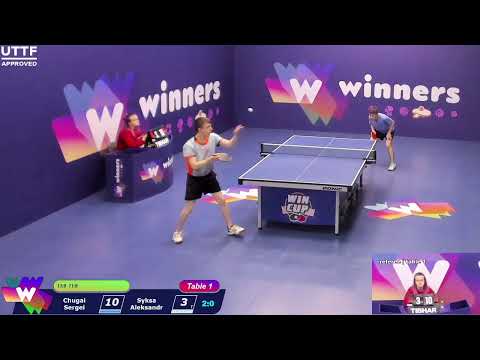 WINners CUP table 1  13.11  Chugai Sergei - Syksa Aleksandr  18:00