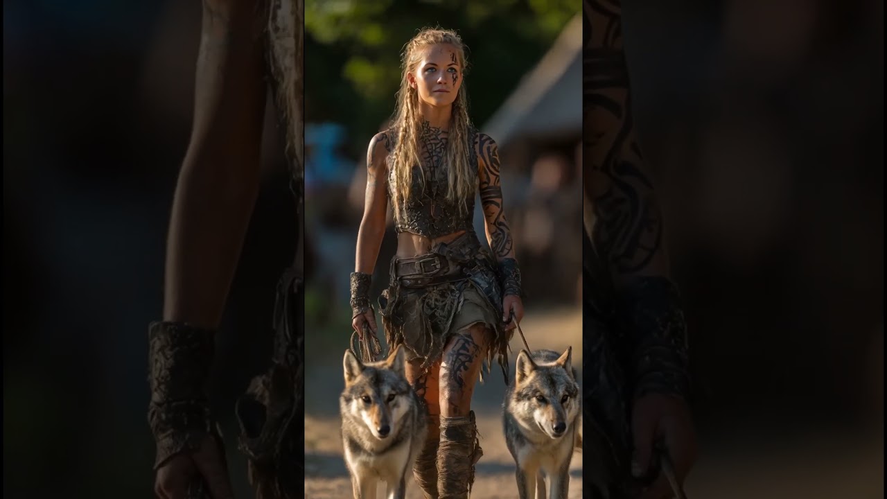 Viking Warrior Princess #WarriorWomen  #shieldmaiden  #Fantasy  #vikingstyle   #digitalart  #epic