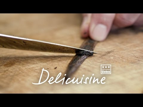 Delicuisine How To: Vanilleschoten auskratzen