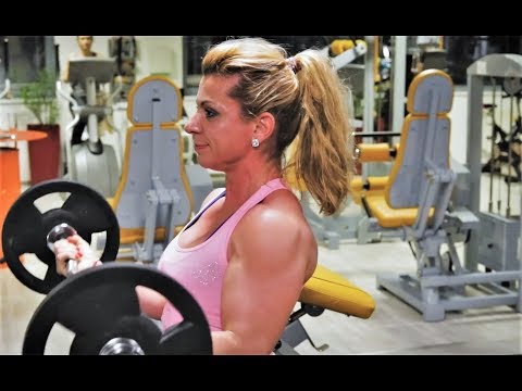 Workout & Interview with Lenka Kurakova from Slovakia - NABBA Worlds 2018 Runner-up