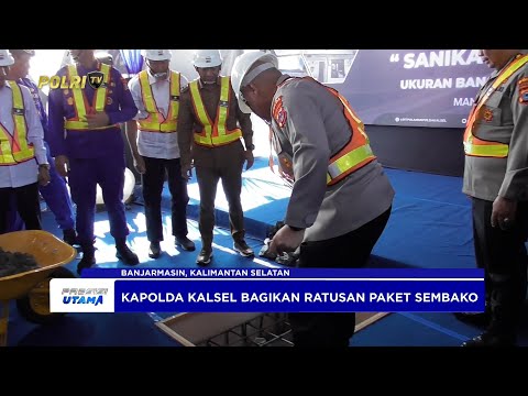 KAPOLDA KALSEL RESMIKAN MARKAS UNIT PATROLI POLAIRUD DI MUARA MANTUIL