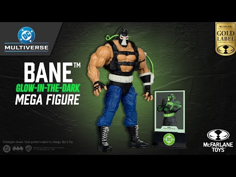 NEW DC Multiverse: Bane™ (Glow In The Dark Edition) GL MEGA Figure | Action Figure Showcase