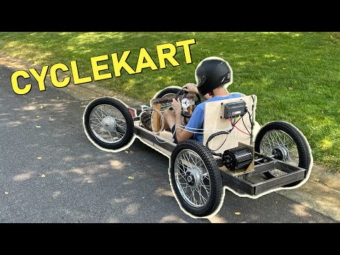 Building an electric CYCLEKART!!!