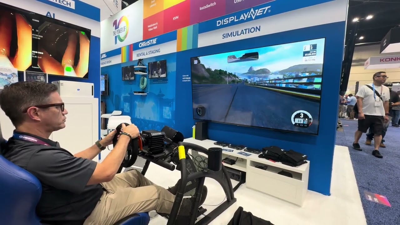 DisplayNet Formula IP in action at InfoComm 2025 - YouTube