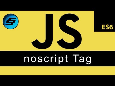 noscript Tag JavaScript Programming