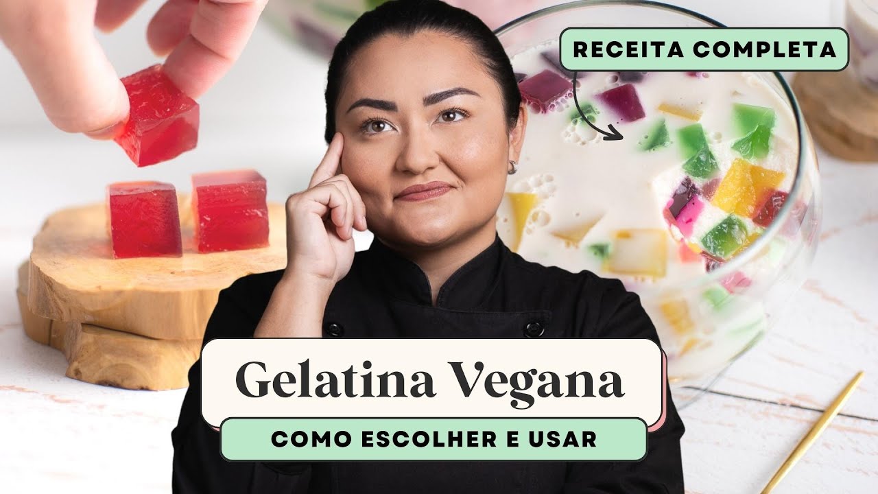 GELATINA COLORIDA FÁCIL E VEGANA - COMO USAR E ESCOLHER AGAR-AGAR