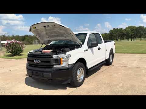 2019 White /Gray Ford F-150 (1FTFX1E54KK) with an 5.0L V8 OHV 16V engine, 6A transmission, located at 17760 Hwy 62, Morris, OK, 74445, (918) 733-4887, 35.609104, -95.877060 - 2019 FORD F150 HAS A 5.0L V8 ENGINE AND IS 4WD. FEATURES KEYLESS ENTERY, LEATHER INTERIOR, POWER WINDOWS, POWER LOCKS, POWER MIRRORS, AM/FM RADIO, HANDS FREE CALLING, A/C, TRACTION CONTROL,USB PORT, BACKUP CAMERA, BED COVER, AND BED LINER. EQUIPPED WITH A BI-FUEL CNG FUEL SYSTEM. IT RUNS ON COMPRESS - Photo#31