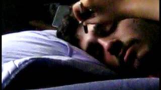 Doodeling on Justin's Face