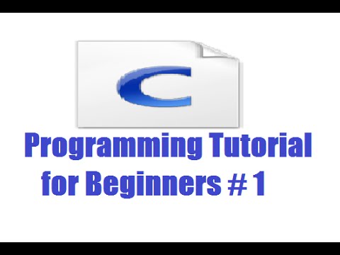 C Programming for Beginners 1 Installing CodeBlocks and Getting Started For Absolute Beginners
