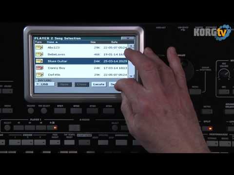 KORG TV / Pa3X Le Video Manual Teil 4/8 - Song Play