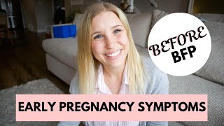 EARLIEST PREGNANCY SYMPTOMS before BFP | Two Week Wait Symptoms