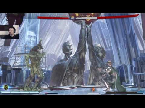 Injustice 2 1st MP gameplay pt22 - Swamp Thing vs. Dr. Fate