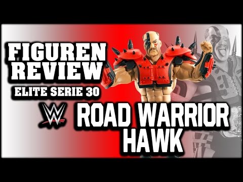 WWE Mattel ROAD WARRIOR HAWK Elite Serie 30 [Deutsch][FIGURE REVIEW] Video