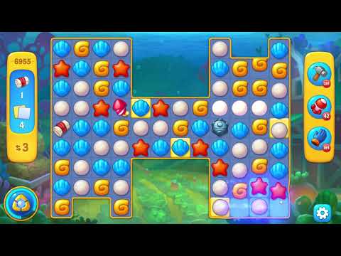 Fishdom 6955 Level - 18 moves - NO BooSTERS