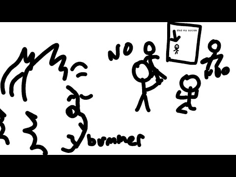 nothing bad ever happens to me but it's animated poorly