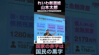 【れいわ新選組：山本太郎】財務省の『国民の借金論』に騙されないで #れいわ新選組 #山本太郎 #政治
