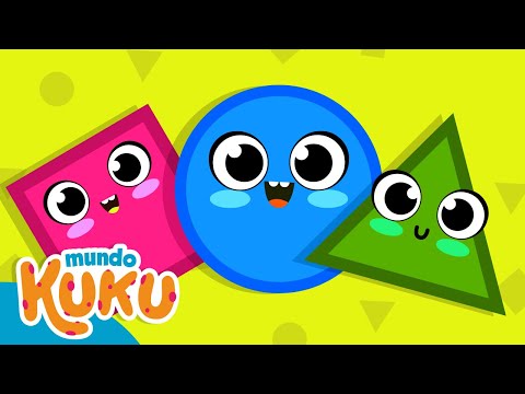 Figuras geométricas para niños en Preescolar (Mundo Kuku)