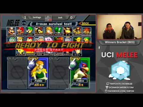 UCI Biweekly 30 - Santiago(sheik/marth) vs Josh(Falgoat)