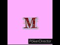 Sesame English Letter M 1992 90s