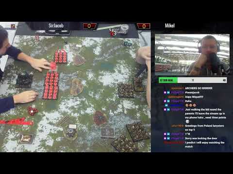 ASOIAF UK GT Day 2 Game 1 - Mikel vs SirJacobOfGlais