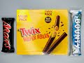 Fascinating Video 136 How To Unpack A Big Box Of Twix Wafer Rolls ASMR Candy C Candyopening Asmr