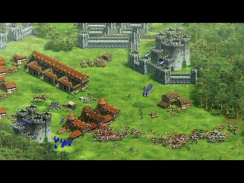 Age of Empires 2 DE - 4v4 EPIC LAST STAND | Multiplayer Gameplay