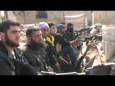 قطع طريق الامداد على معسكري وادي الضيف والحامدية من قبل كتيبة درع الريف التابع للواء درع الشمال