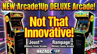 Arcade1Up Rampage Joust Deluxe Arcade Is Not Innovative, It's Been Done Before!