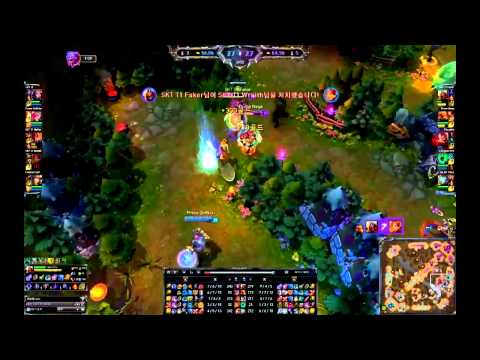 Insane Zed escape and outplay by Faker