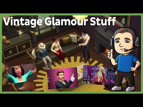 Sims 4 - Vintage Glamour Stuff Breakdown / Giveaway