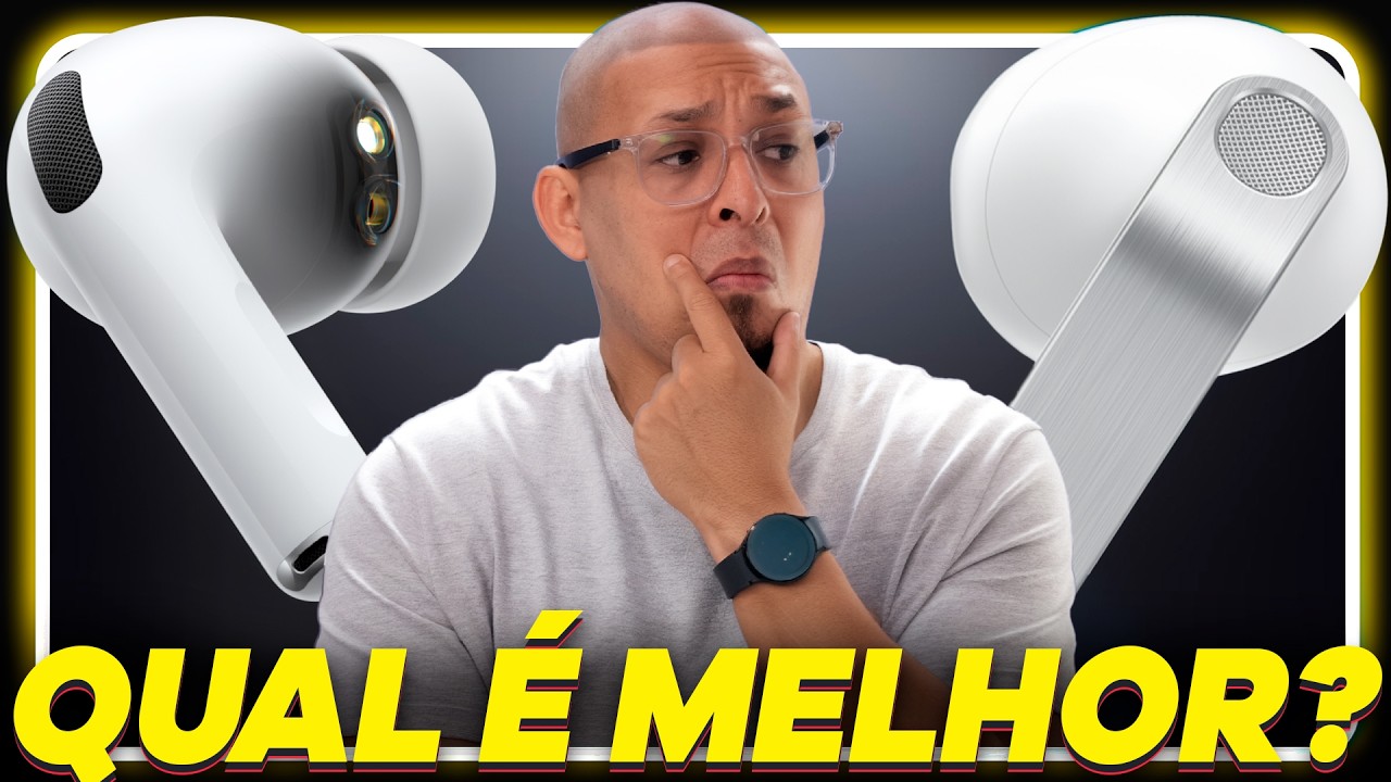 AIRPODS 3 PRO vs GALAXY BUDS 4 PRO. Qual é o melhor fone de ouvido top?