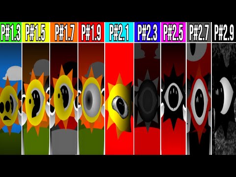 Sprunki Phase 1.3 vs 1.5 vs 1.7 vs 1.9 vs 2.1 vs 2.3 vs 2.5 vs 2.7 vs 2.9 | Great Comparison !!!