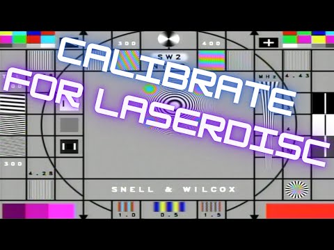 Video Essentials Laserdisc Calibration Montage Laserdisc Rip 1990's Rare