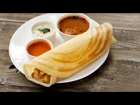 Crispy Masala Dosa Recipe - Tricks & Tips For Dosai with Batter CookingShooking