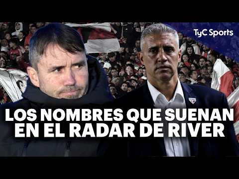 LOS TÉCNICOS QUE SUENAN EN RIVER PARA REEMPLAZAR A GALLARDO ⚪🔴 COUDET Y CRESPO EN EL RADAR