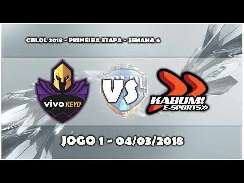 CBLOL 2018 - Vivo Keyd vs KaBuM (Highlights) | JOGO 1