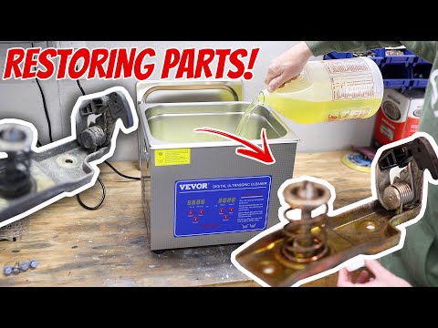 1988 CRX Si Restore Part 38 - Doors Painted! - VEVOR Ultrasonic Cleaner