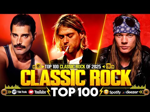 Classic Rock Songs 70s 80s 90s Full Album 🎶 Nirvana, Guns N' Roses, AC/DC, Bon Jovi, Metallica, U2