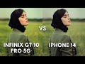 Infinix GT 10 Pro 5G Vs iPhone 14 Camera Test Comparison