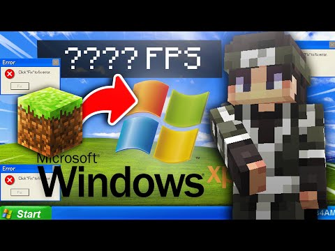 Playing Minecraft on Windows XP in 2023?!