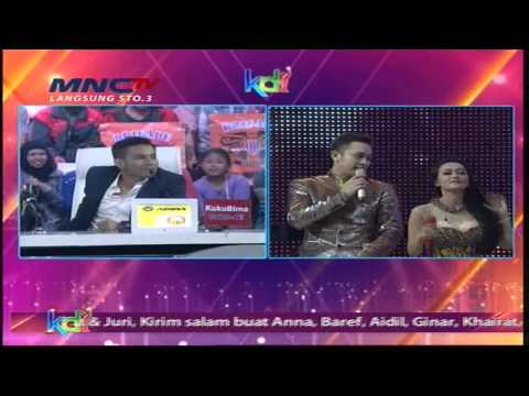 Judika Adu Suara Dengan Gilang Dirga - Kontes Final KDI 2015 (1/5)