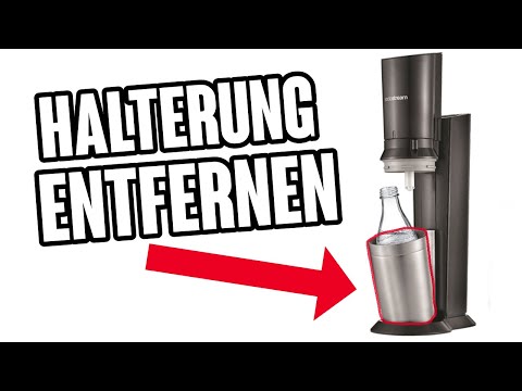 SodaStream Crystal 2.0 Flaschenhalter entfernen