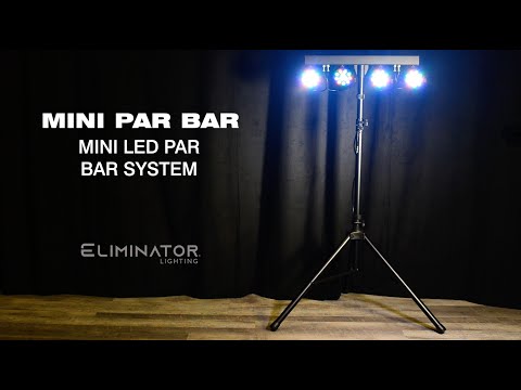 Eliminator Lighting Mini Par Bar