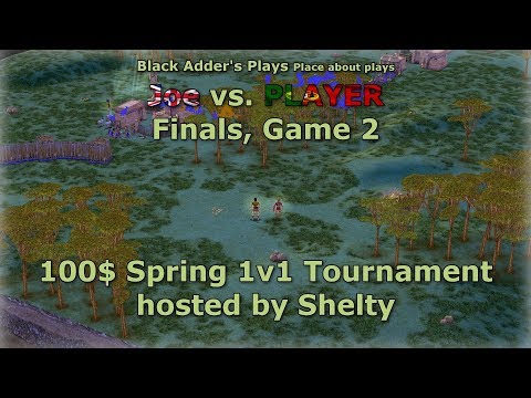 Shelty's Spring Tournament, Finals - Joe vs. PLAYER, Game 2 - Age of Mythology: The Titans