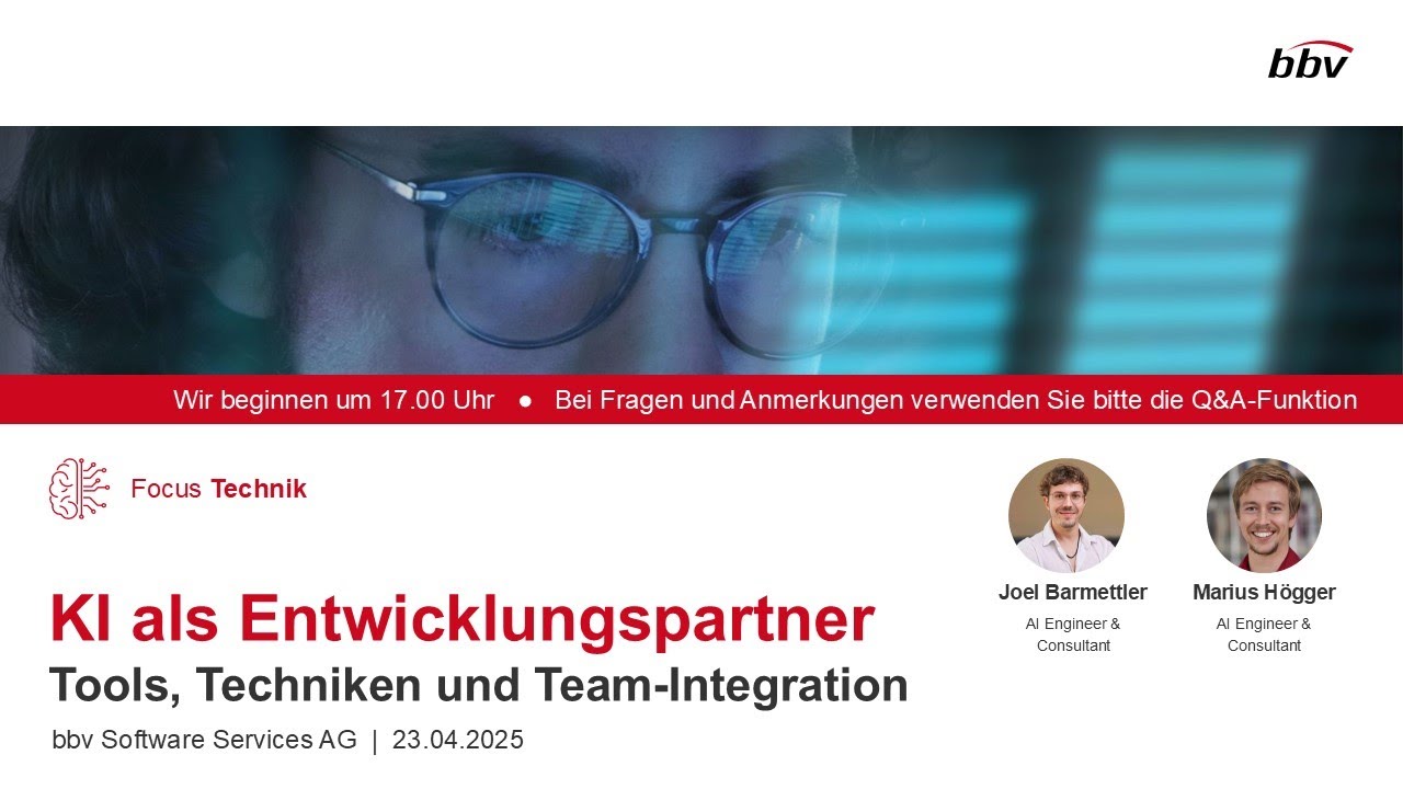 KI als Entwicklungspartner