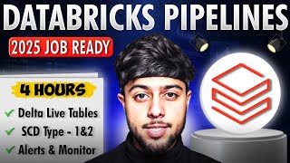 Databricks Declarative Pipelines Full Course | Master DELTA LIVE TABLES In 2025